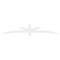Ekena Millwork Alberta Architectural Grade PVC Gable Bracket, 108"W x 18"H x 4"D x 4"F, 4/12 Pitch GBP108X18X0404ALB00 - alternate 4